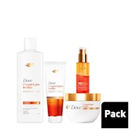 KIT x4 Dove UV Repair & Glow SH ACC MASC Y SERUM