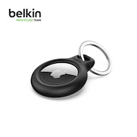 Llavero Protector Belkin Para Apple Airtag Color Negro