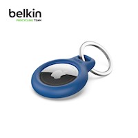 Llavero Protector Belkin Para Apple Airtag Color Azul