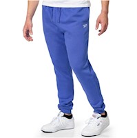 Pantalon de Buzo Jogger Reebok Hombre - Azul