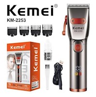 Kemei Maquina de Cortar Cabello de Barbero Profesional KM-2253