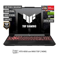 Laptop ASUS TUF Gaming A16 AMD Ryzen 7 7445HS 512GB SSD 16GB RAM FA607NUG-RL116W