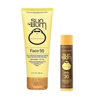 Pack Sun Bum Protección Solar Facial SPF 50 + Labios SPF 30