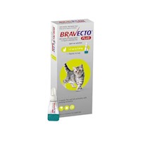 Pipeta Antipulgas para Gato Bravecto Plus 112.5mg 1.2-2.8kg