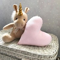 COJIN SOFT CORAZON ROSA