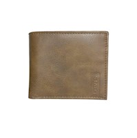 Billetera Bifold Cuero Revestido Levis Hombre - Tan