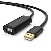 Ugreen Cable de extensión 15 metros USB-A (macho-hembra) US121 - 10323