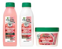 Kit Garnier Fructis Hair Food Sandia Rutina X3