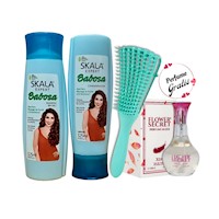Shampoo-Acondicionador Babosa Skala Rizos Antifrizz + Perfume Regalo