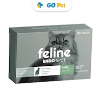 Feline Endo Spot Pipeta para Gato 2.1 - 5 Kg - Antiparasitario para Gatos