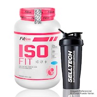 Proteína Fitfem Iso Fit 1.2kg Chocolate + Shaker