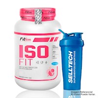 Proteína Fitfem Iso Fit 1.2kg Vainilla + Shaker