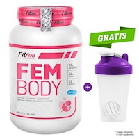 Proteína Fem Body 1.5 KG - Vainilla más shaker