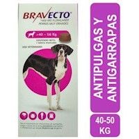 Bravecto Antipulgas Para Perros 1400 Mg 40 - 56 Kg