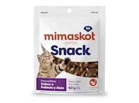 MIMASKOT GATOS SNACK PESCADITOS 60GR
