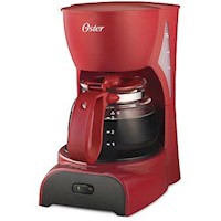 Cafetera Oster® BVSTDCDR5R Para 4 Tazas - Rojo