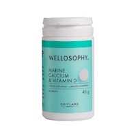 Calcio Marino & Vitamina D 30 Tabletas Wellosophy
