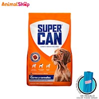 Comida Perro Adulto Supercan Carne Cereales Grande 3Kg