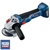 Amoladora Angular 5" 18V Brushless Baretool Bosch GWS 18V-10