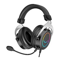 Fifine - Audífono Ampligame H3 RGB Multiplataforma - Negro