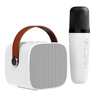 Fifine - Micrófono Amplising E1 Wireless Karaoke - Blanco