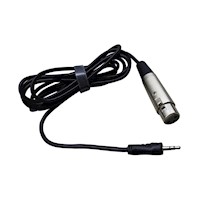 Fifine - Cable de Audio XLR a Jack de 3.5mm de 2 metros