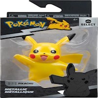 FIGURA POKEMON SELECT PIKACHU METALIZADO