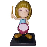 Figura Familia Radical Urayasu Akane Kikuchi Tambor 4cm