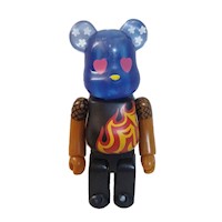 Figura Llavero Bearbrick Brown Fire AKB48 series 7cm AKS