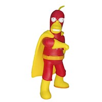 Figura Simpsons Homero Disfraz Flash 9cm Fox