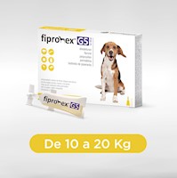 ANTIPULGAS PARA PERROS Fipronex G5 Drop On Cja 5 Pip X 3 Ml (10 - 20 kg)