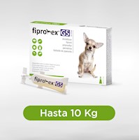 ANTIPULGAS PARA PERROS Fipronex G5 Drop On Cja 5 Pip X 1.5 Ml(1.5 - 10 kg)