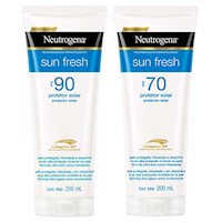 Neutrogena Pack Sun Fresh Crema Fps 90 + Protector Fps 70