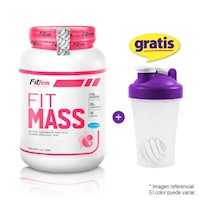 PROTEÍNA FITMASS 2KG GLÚTEOS Y PIERNAS MÁS VOLUMEN FITFEM VAINILLA