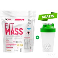 PROTEÍNA FITMASS 5KG VAINILLA GLÚTEOS Y PIERNAS CON MÁS VOLUMEN FITFEM