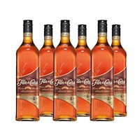 RON FLOR DE CAÑA 04 Años Gold Rubio 750 ML X 6 Bot