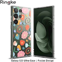 Case Ringke Fusion Floral - Galaxy S23 Ultra