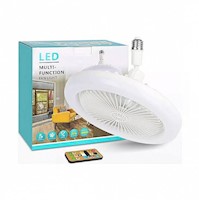 Foco Led  Ventilador Techo 60 W + Control