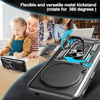 Case Funda Zte Nubia Focus Pro 5g - Soporte Anillo