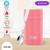 Termo de Comida para Niños FOOD 470 Ml Rosado