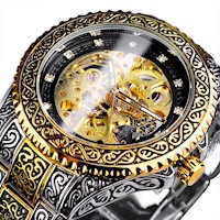 Reloj Forsining Hombre Automático Dorado FOR-43
