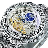 Reloj Forsining Hombre Automático Plateado FOR-45