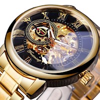 Reloj Forsining Hombre Automático Dorado FOR-51