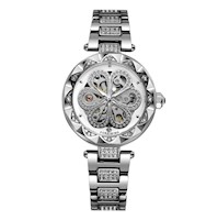 Reloj Forsining Mujer Automático Plateado FOR-M-2