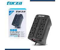 Estabilizador Forza FVR-902 900VA/450W 220VA 8 tomas