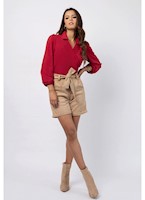 Blusa Mary - Red Color - Dolcatta