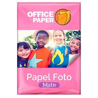 Papel Fotográfico Office Paper Mate 180g por 20 Hojas A4