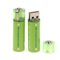 Baterías/pilas Recargables Por Usb Aa 2000mah