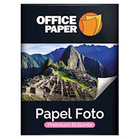 Papel Fotográfico Office Paper Premium Brillante 270g por 20 Hojas A4