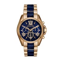 Reloj Michael Kors Mk6268 Bradshaw Blue Nuevo para Dama